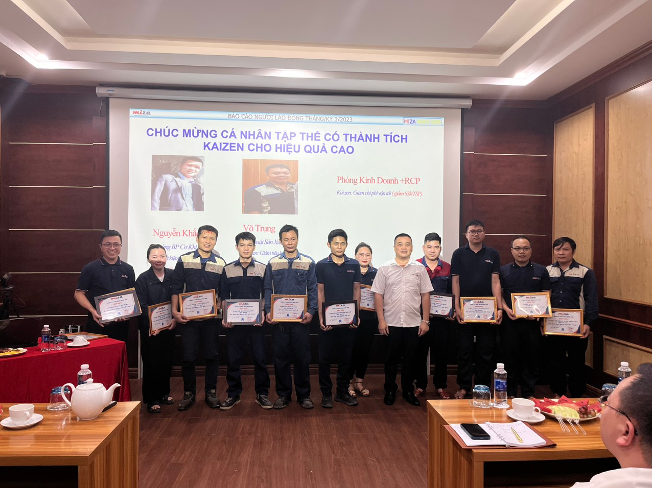 MIZA NGHI SƠN TỔ CHỨC HỘI NGHỊ TỔNG KẾT  VÀ ĐỐI THOẠI THÁNG 4/2023